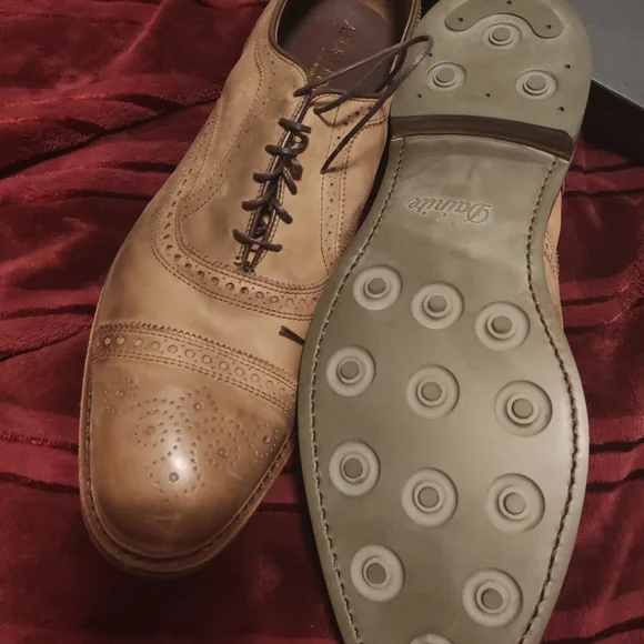 Allen Edmonds Brown Leather Oxfords - Picture 6 of 16